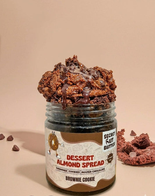 Brownie Cookie Dessert Almond Butter