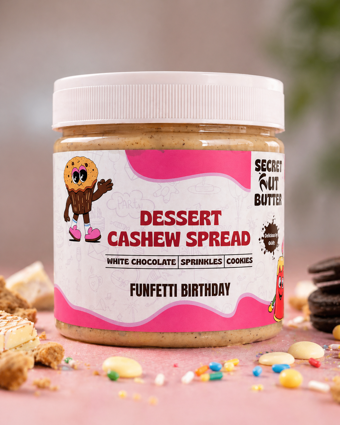 Funfetti Cashew Butter