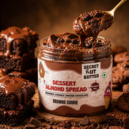 Brownie Cookie Dessert Almond Butter