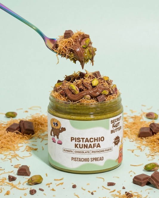 Pistachio Kunafa Nut Butter 🍯✨