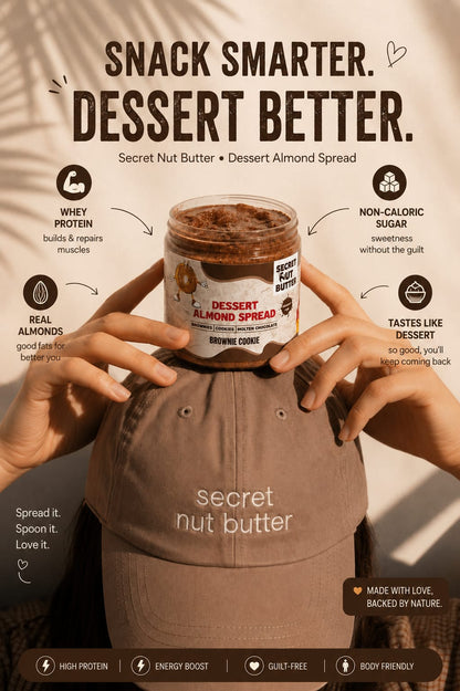Brownie Cookie Dessert Almond Butter