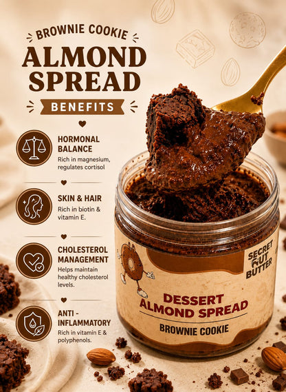 Brownie Cookie Dessert Almond Butter