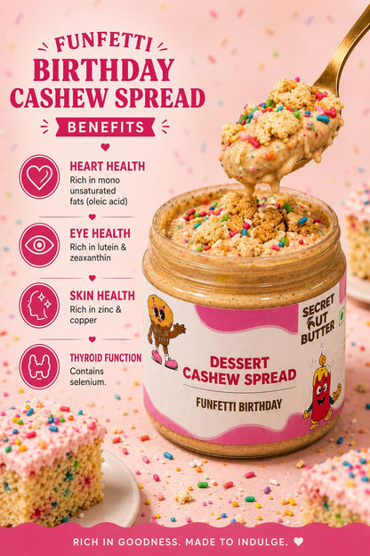 Funfetti Cashew Butter