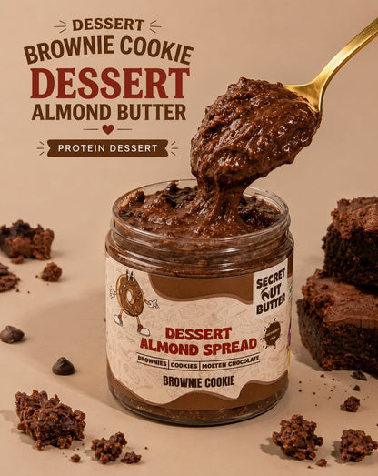 Brownie Cookie Dessert Almond Butter