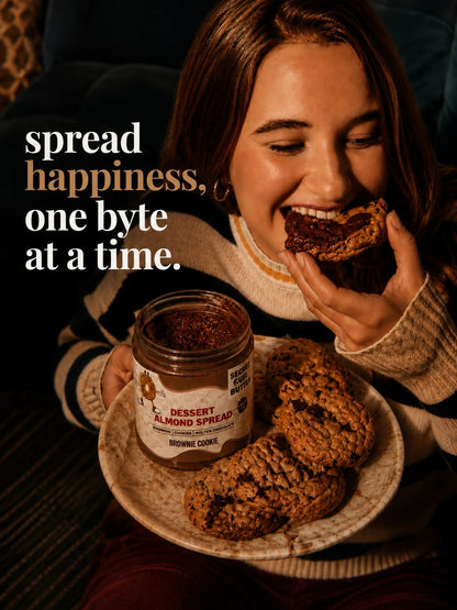 Brownie Cookie Dessert Almond Butter