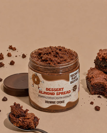 Brownie Cookie Dessert Almond Butter