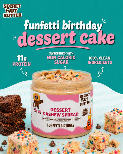 Funfetti Cashew Butter