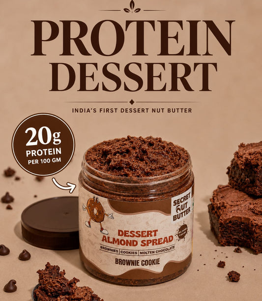 Brownie Cookie Dessert Almond Butter