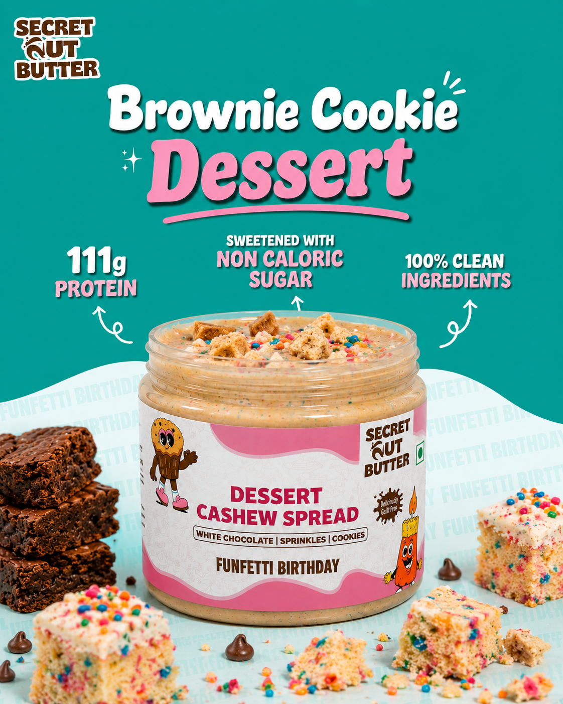 Funfetti Cashew Combo of 2
