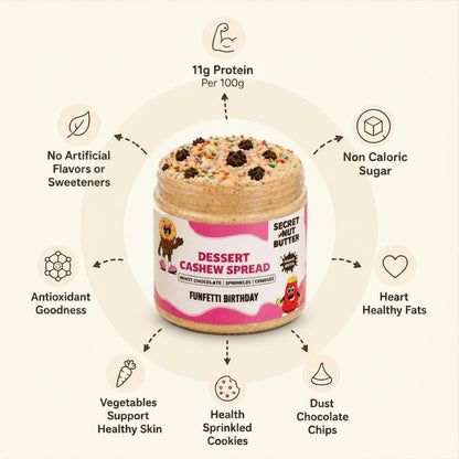 Funfetti Cashew Butter